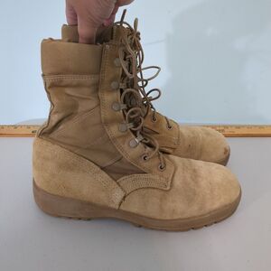 McRae Army Combat Boots Desert Tan Size 7.5 W Gortex USA